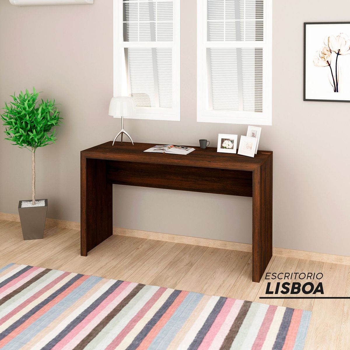 BONNO - Escritorio De Oficina Lisboa Rústico