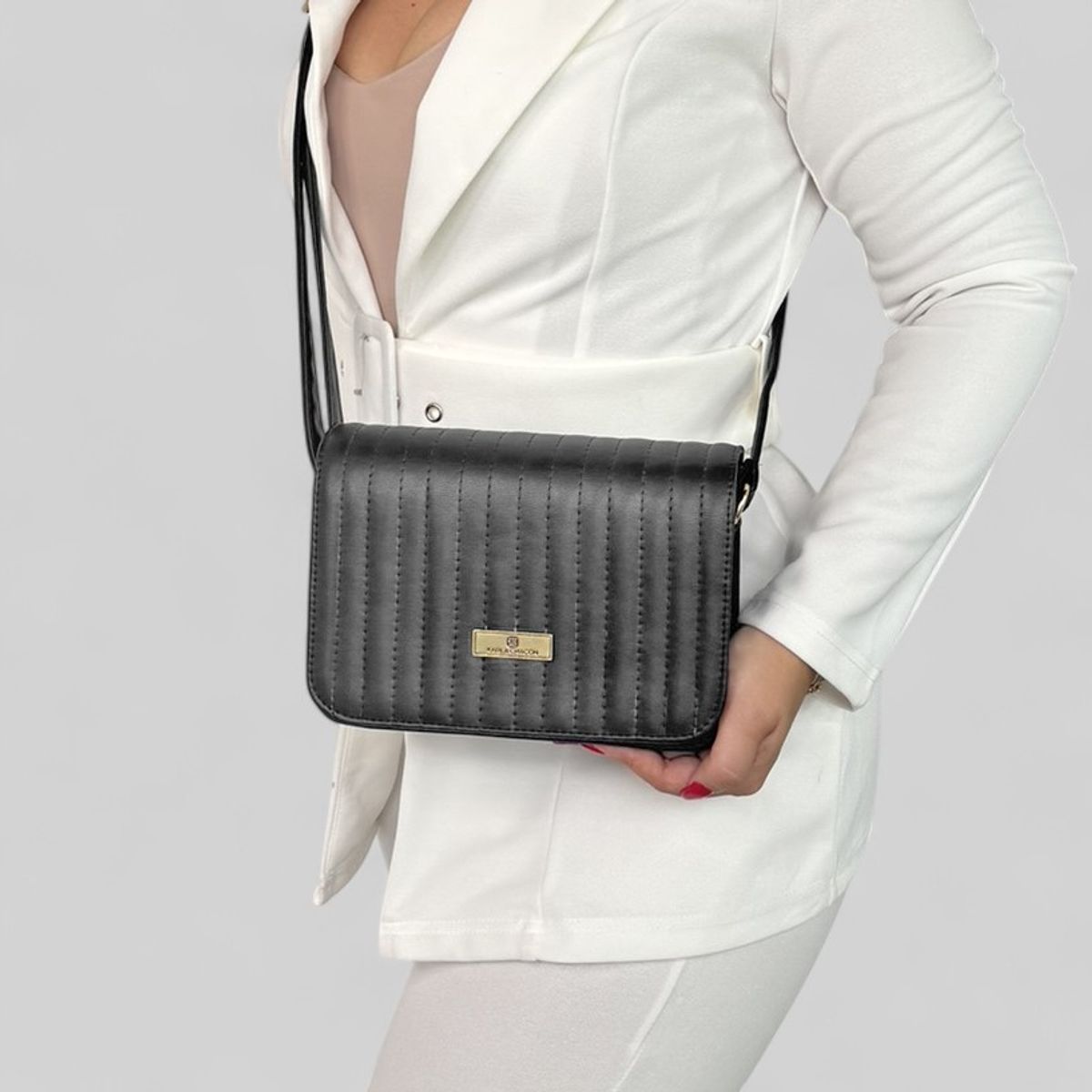 KARLA CHACON - Bolso Cartera Manos Libres Dama Mujer Karla Chacon Baru