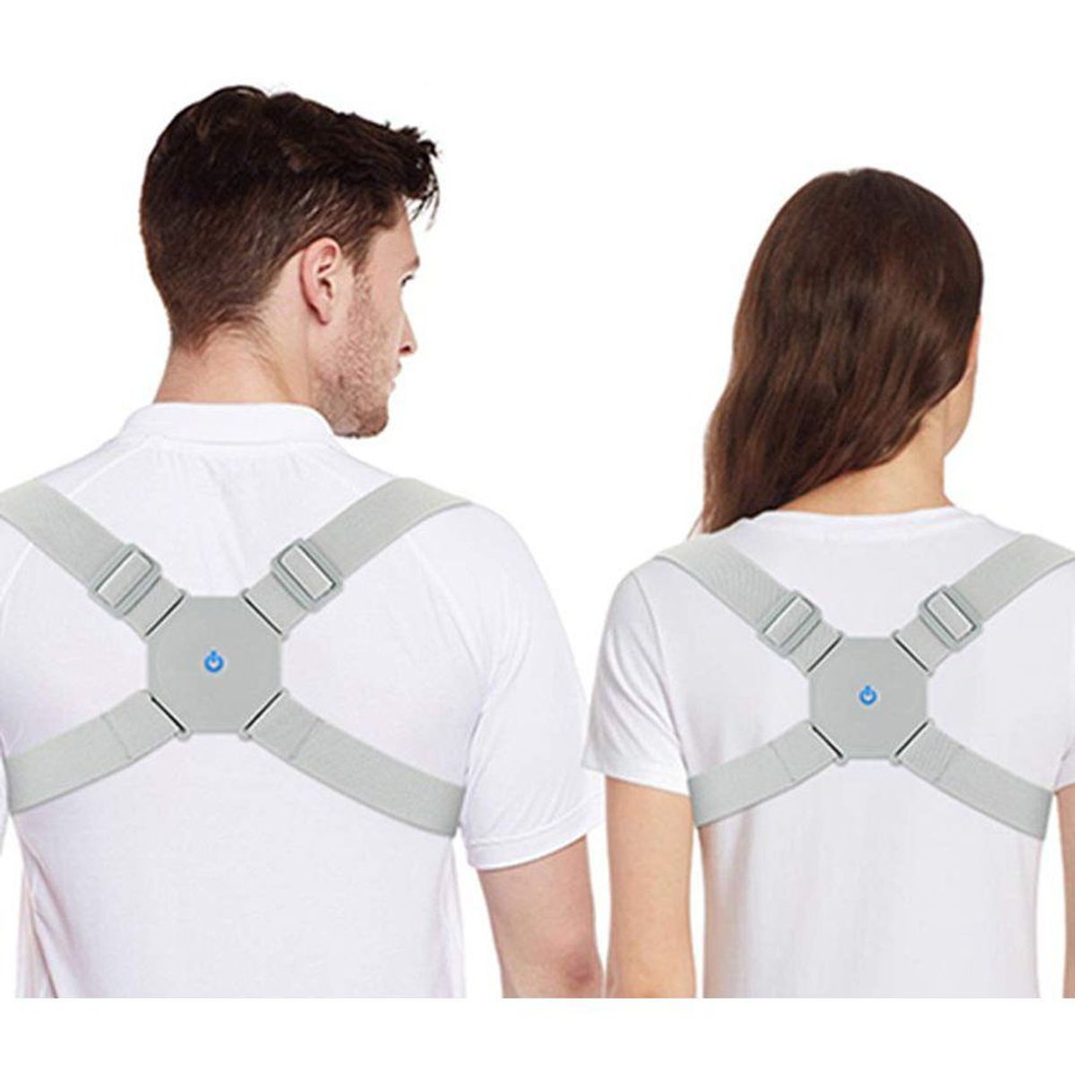 ZHOPI CO - Corrector De Postura Inteligente Vibracion Recargable Ajustable