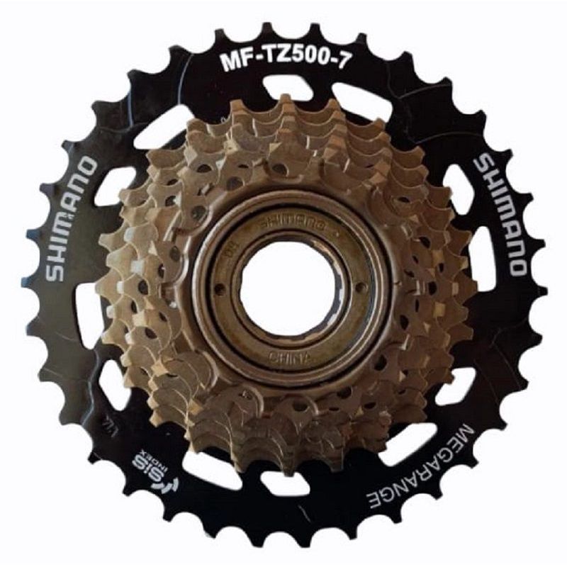 SHIMANO - Pacha Shimano Rosca 7 Vel 14-34T TZ-500 mega range