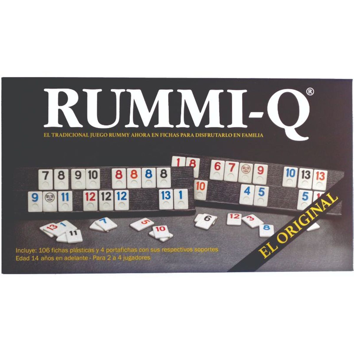 JUGUETELANDIA - Juego de Mesa Rummi-Q Caja