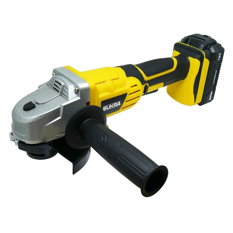SUKRA - Pulidora Angular Inalámbrica 18VSukra 115mm SK8815 1Batería+Cargador