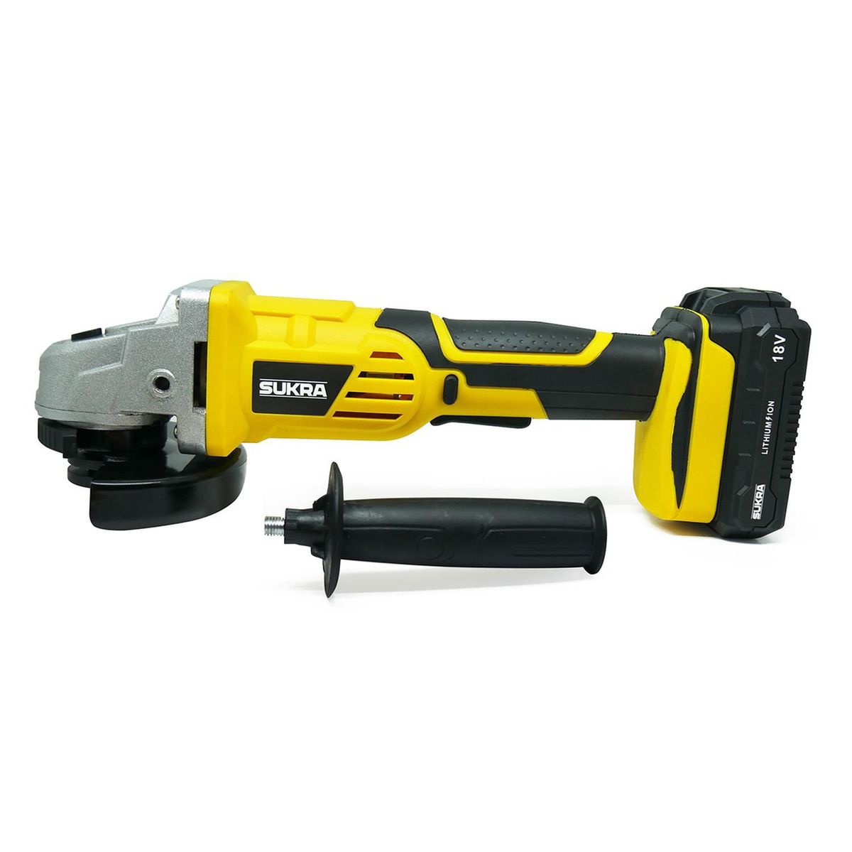 SUKRA - Pulidora Angular Inalámbrica 18VSukra 115mm SK8815 1Batería+Cargador
