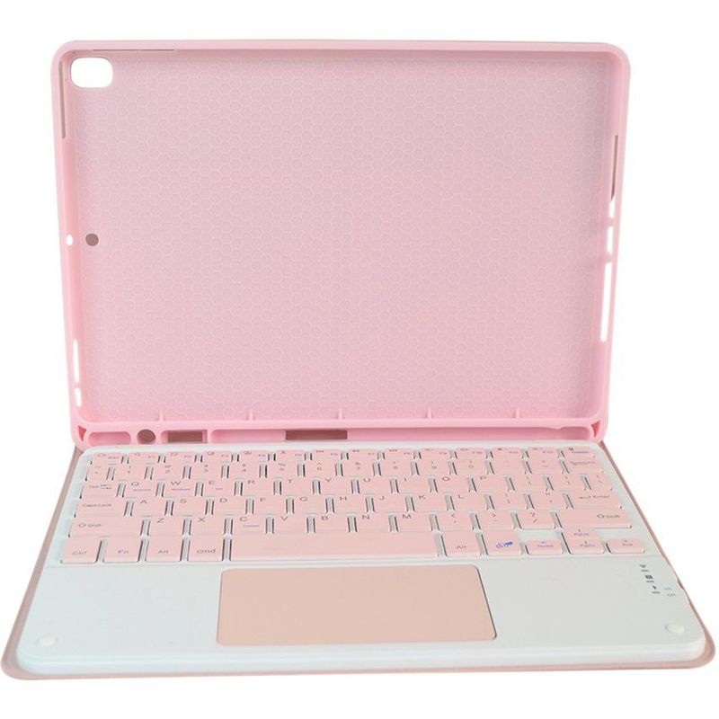 GENERICO - Funda estuche smartcase con teclado y mouse para ipad 10.2/10.5