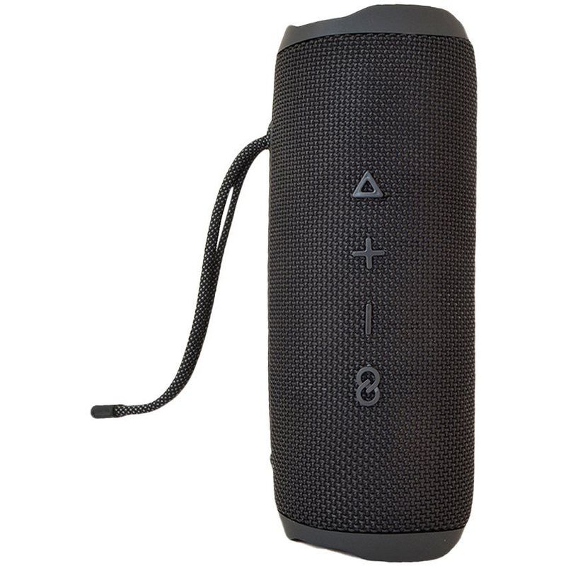 GENERICO - Parlante portátil bluetooth 2 bocinas manos libres flip6 Negro