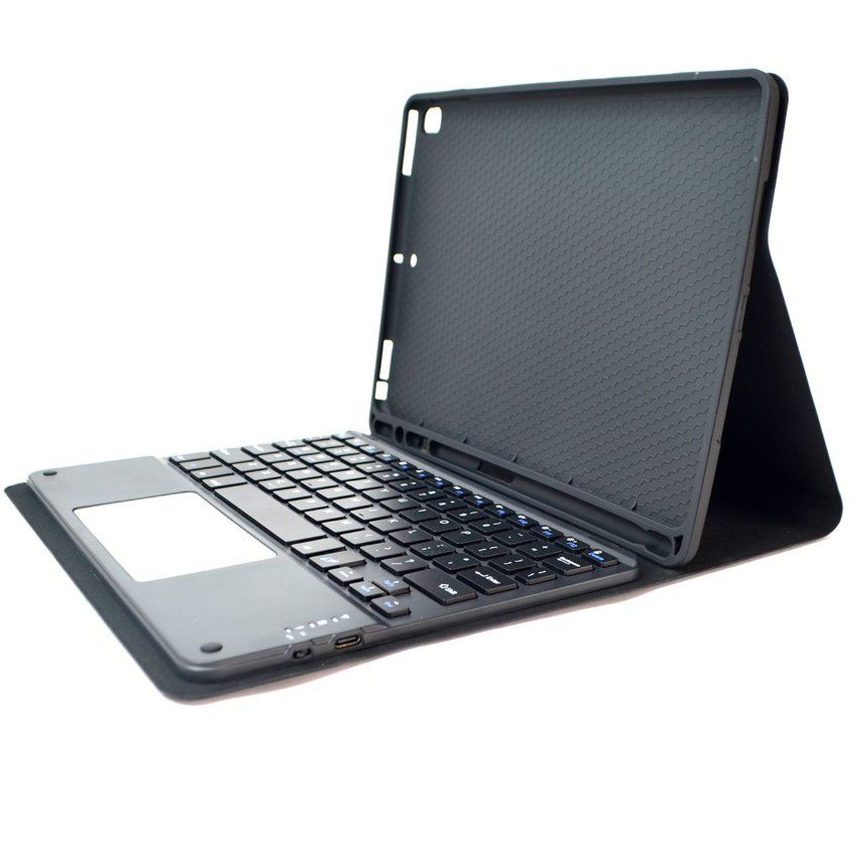 GENERICO - Funda estuche smartcase con teclado y mouse para ipad 102105