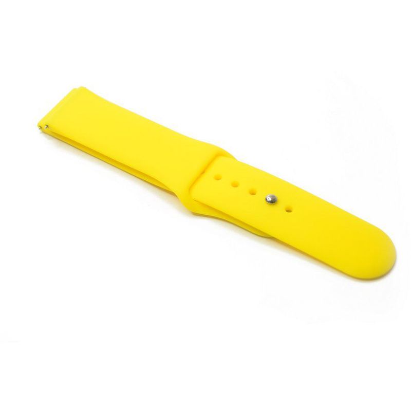 GENERICO - Pulso correa silicona compatible con relojes redondos de 22mm