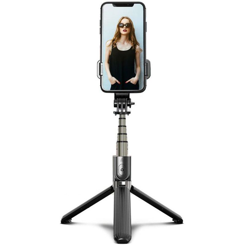 GENERICO - Selfie stick l03 trípode monopod celular  control bluetooth