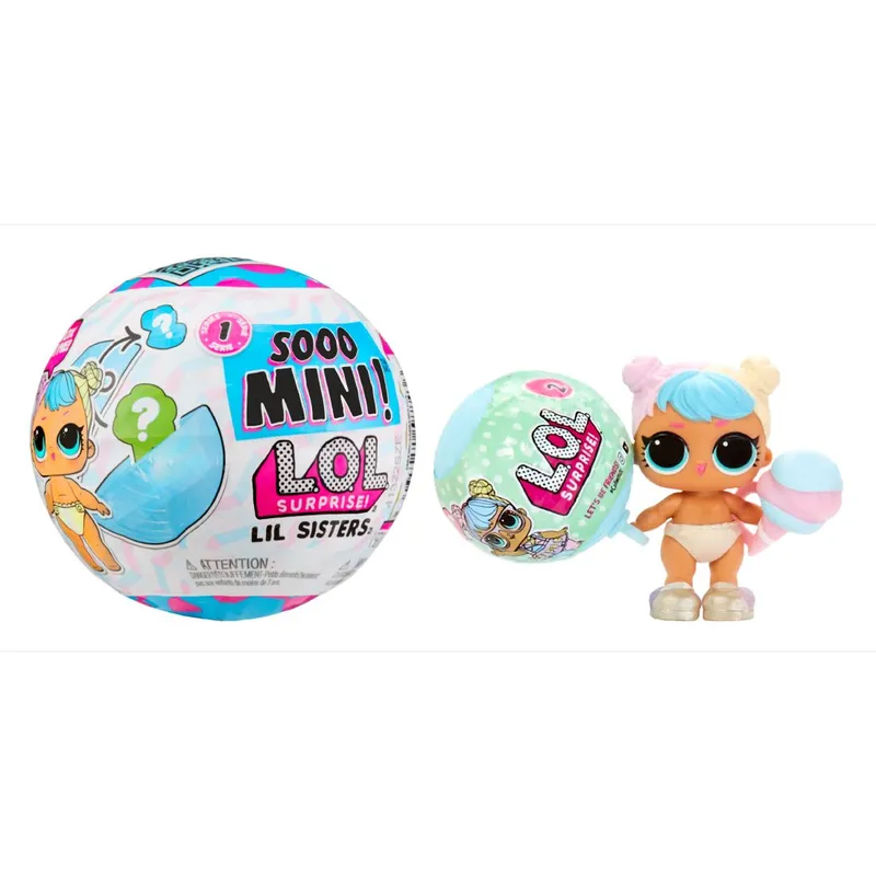 LOL SURPRISE - Muñeca Tot Lol Surprise Lil Sister 5 Sorpresas.