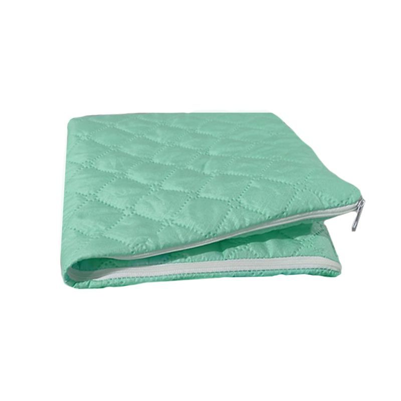 LENCICOL - Protector Almohada Acolchado 50cm70cm Verde