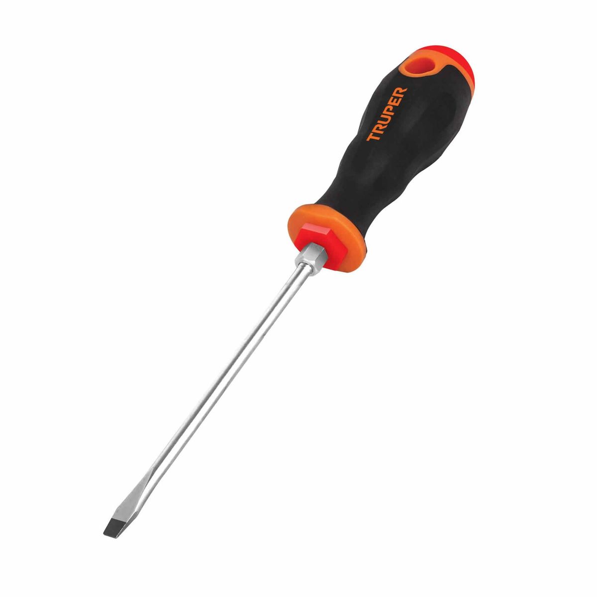 TRUPER - Destornillador De Pala 1/4" X 4", Comfort Grip Truper
