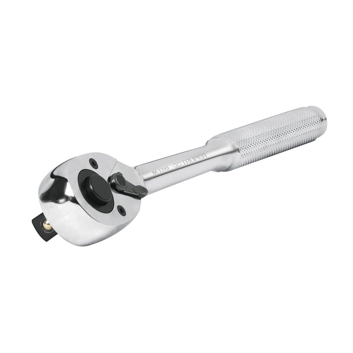 TRUPER - Ratchet De Liberación Rápida De 1/2", Cabeza De Pera Truper