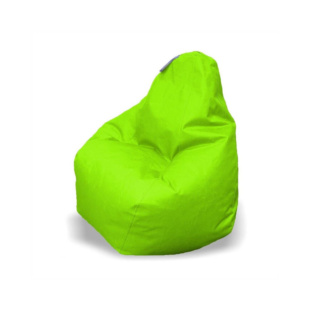 ESTILO RELAX - Silla Puff Pera Talla L - Verde - Cuerotex