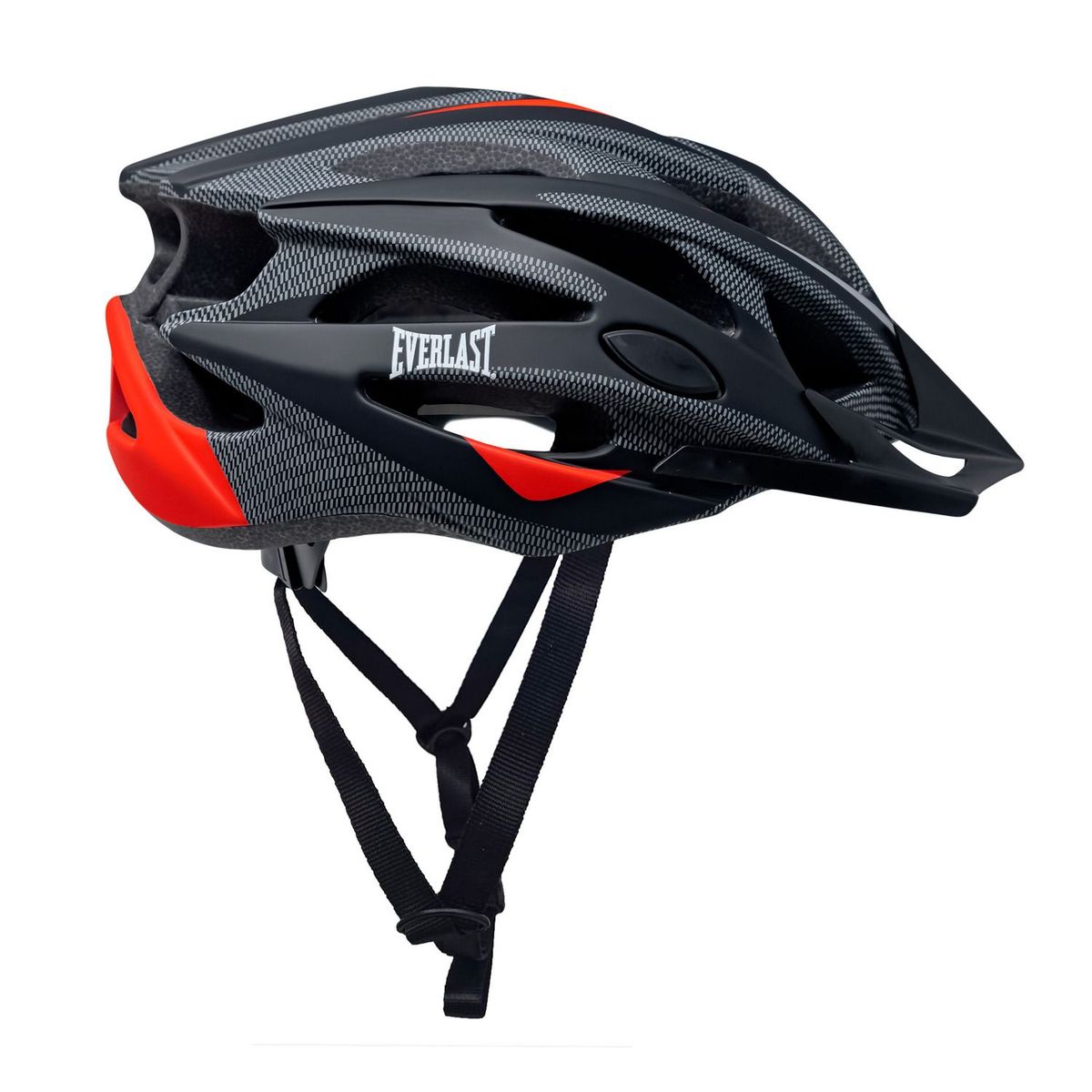 EVERLAST - CASCO CICLISMO EVERLAST NEGROROJOBLANCO
