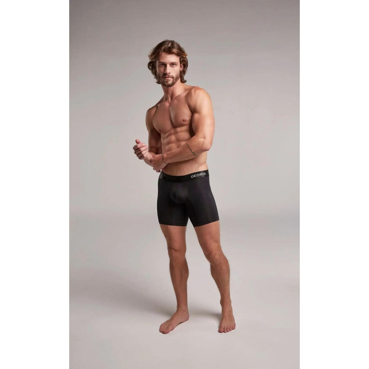 DIANE & GEORDI - Bóxer largo (4741) - Negro