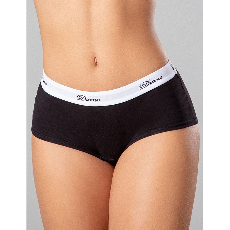 DIANE & GEORDI - Panty cachetero deportivo 020070 - Negro