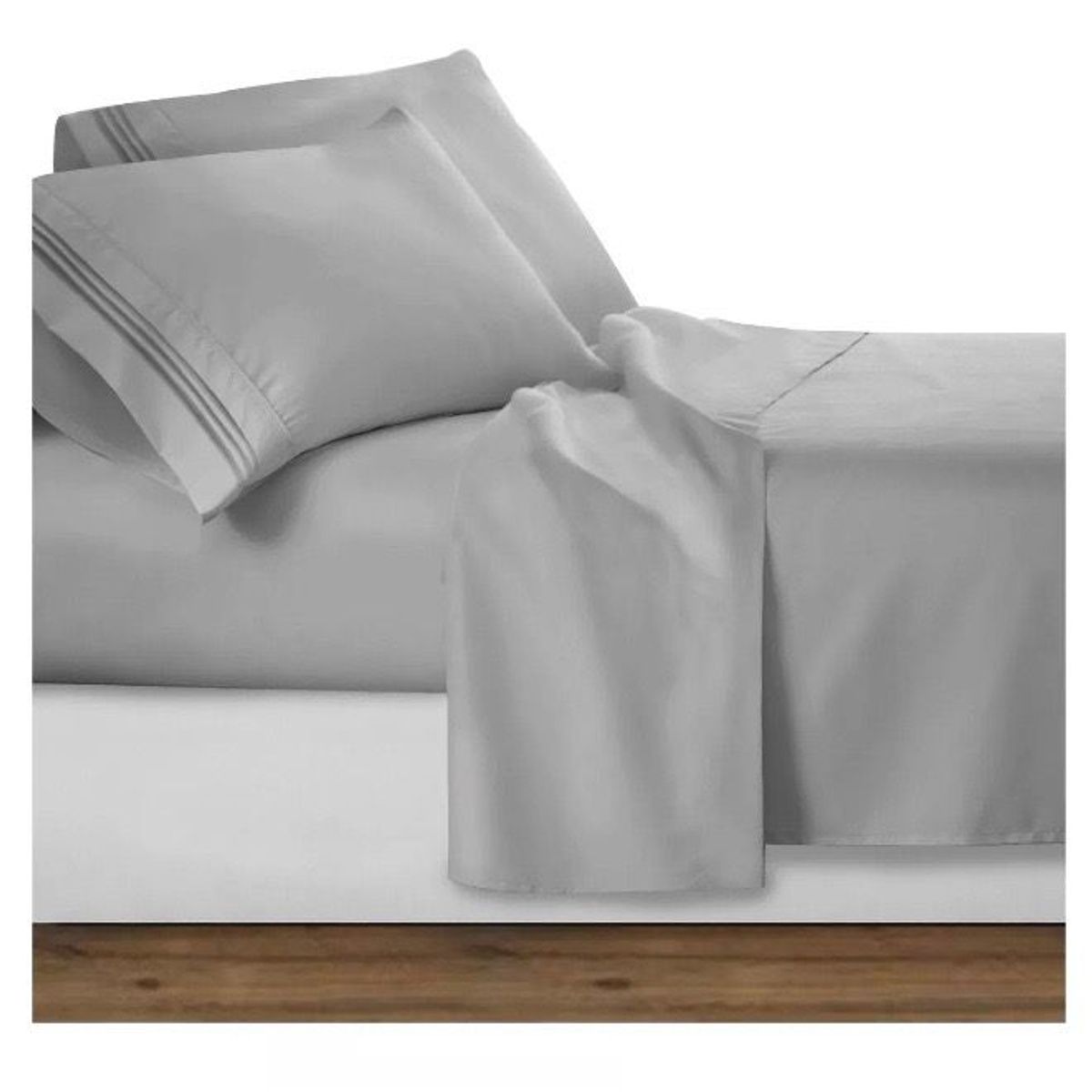 BEDLIFE - Juego De Sábanas Doble Claro 1.800 Hilos Bedlife