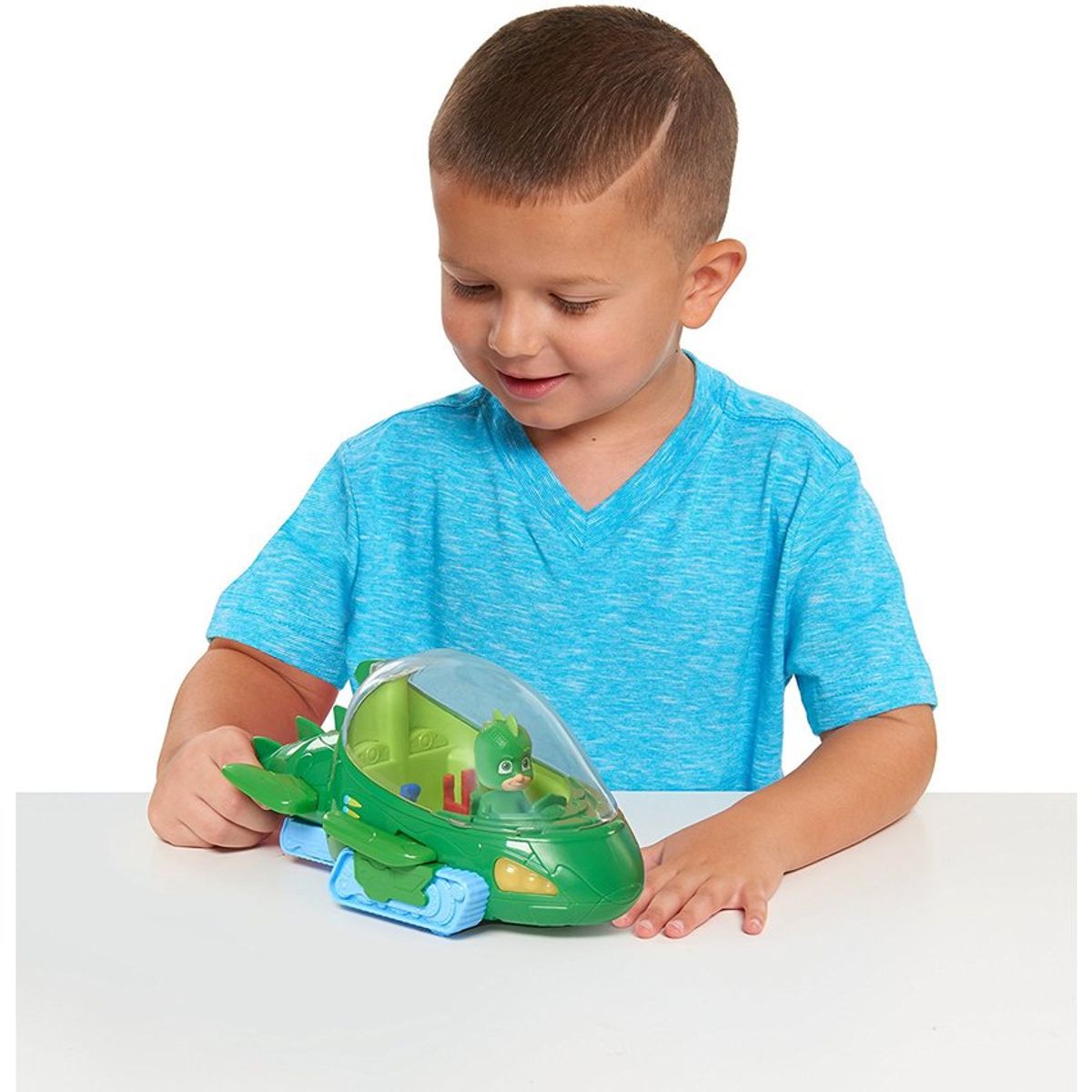 PJ MASKS - Juguete pj mask héroes en pijama vehiculo de lujo gecko