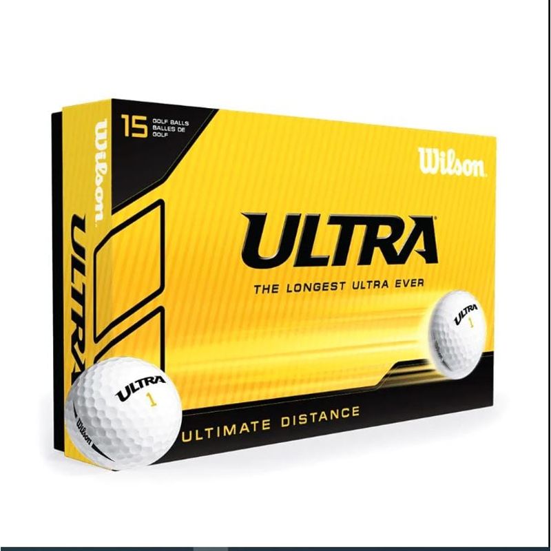 WILSON - Pelotas Bolas De Golf Wilson Ultra Distace 15 Unidades