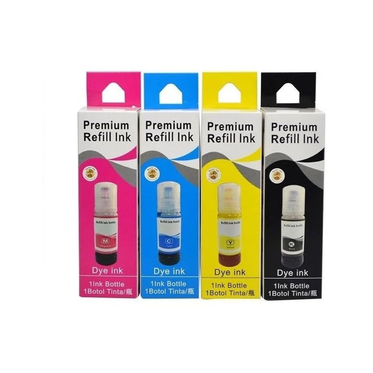 PREMIUM - Tinta 544 generica compatible con impresoras Epson L1110 L3110 L3150