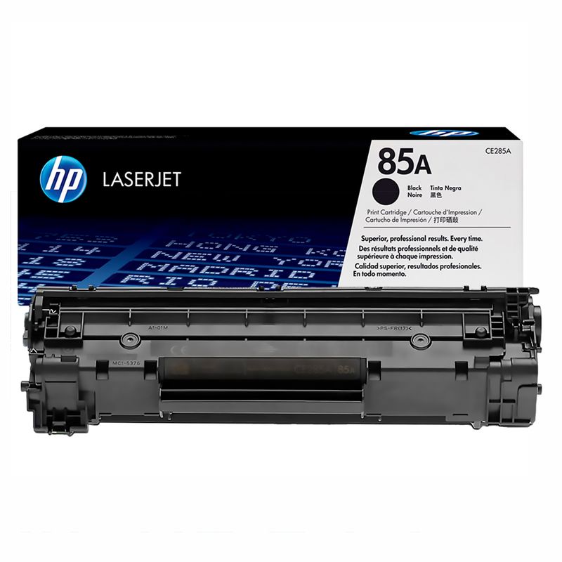 HP - Toner Hp 85a para impresoras Hp P1102W M1132 M1212NFP CE285A