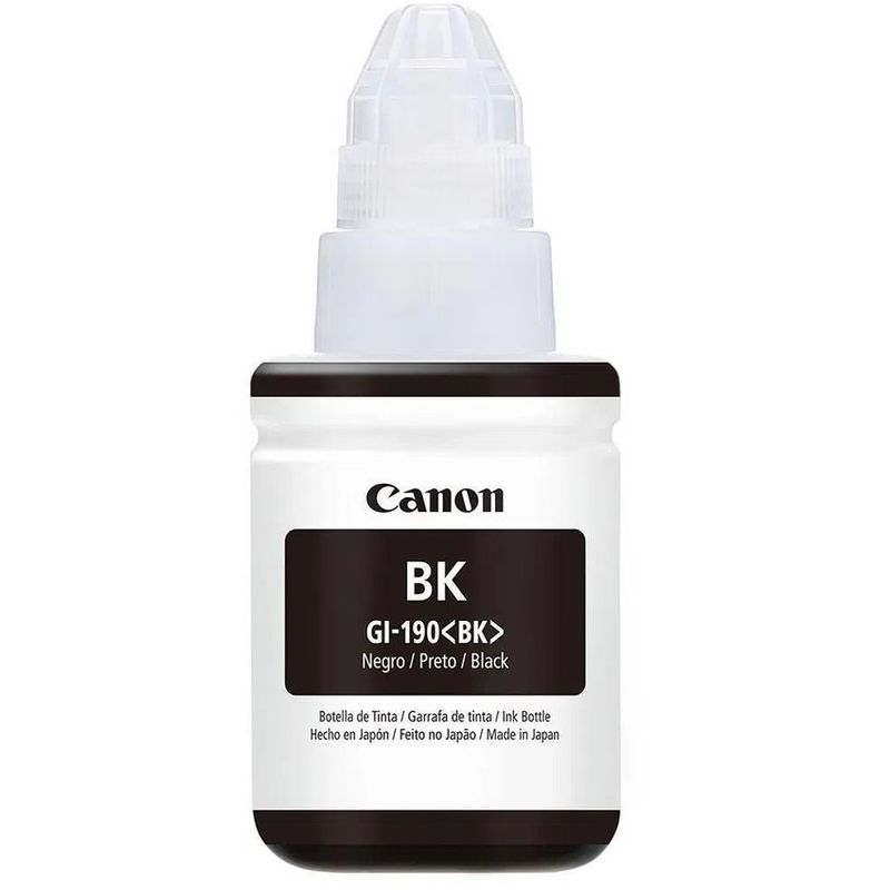 CANON - Tinta canon 190 negro para impresoras g2100 g3100 g4100 gi-190