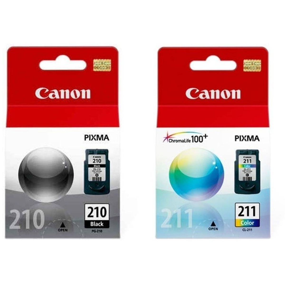 CANON - Cartucho canon PG210 negro y CL211 tricolor para impresoras mp280