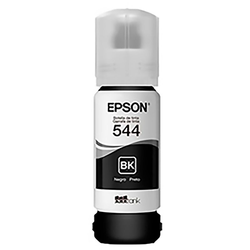 EPSON - Tinta epson 544 color negro para impresoras l1110 l3110 l3150.