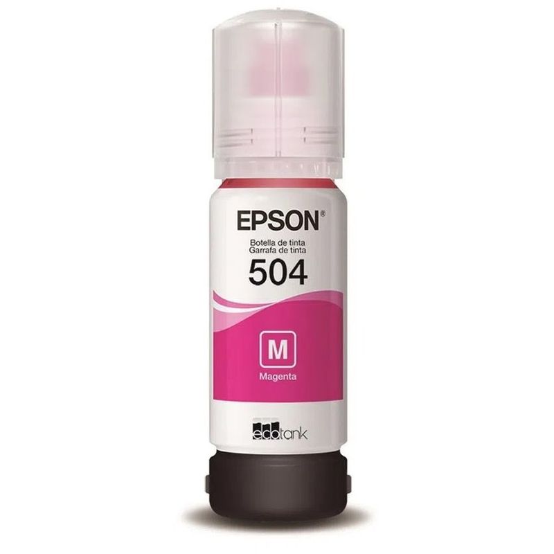 EPSON - Tinta 504 epson magenta para impresoras L4150 L4160 L6161