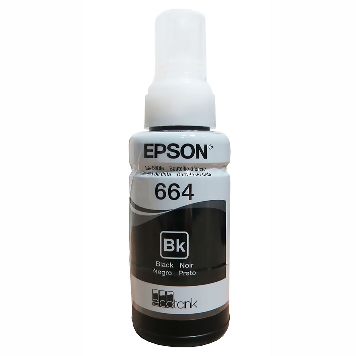 EPSON - Tinta Epson 664 Negra para impresoras l210 l355 l365 l455 l555 l1300