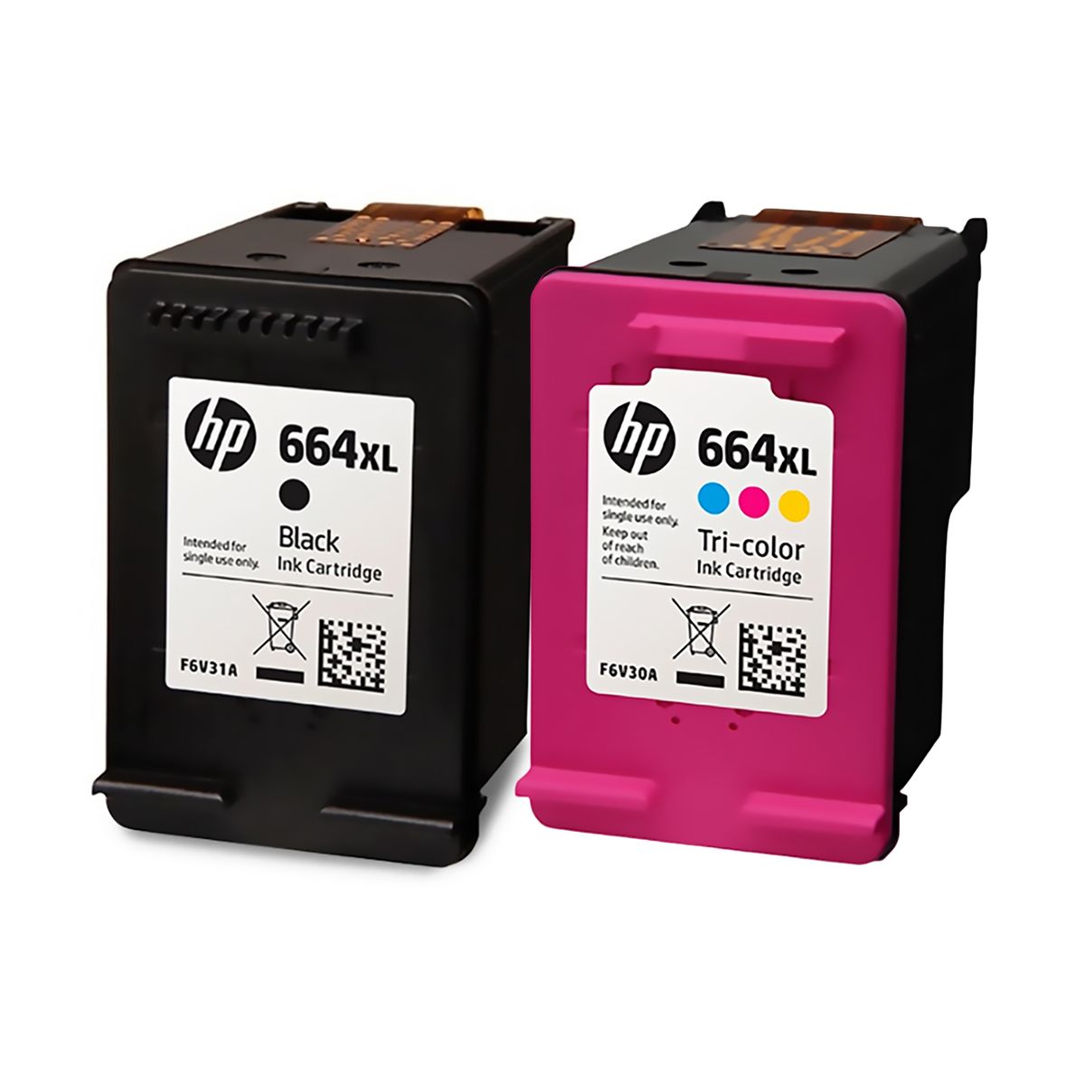 HP - Cartucho hp 664xl negro y tricolor para impresora hp 4535 kit x 2