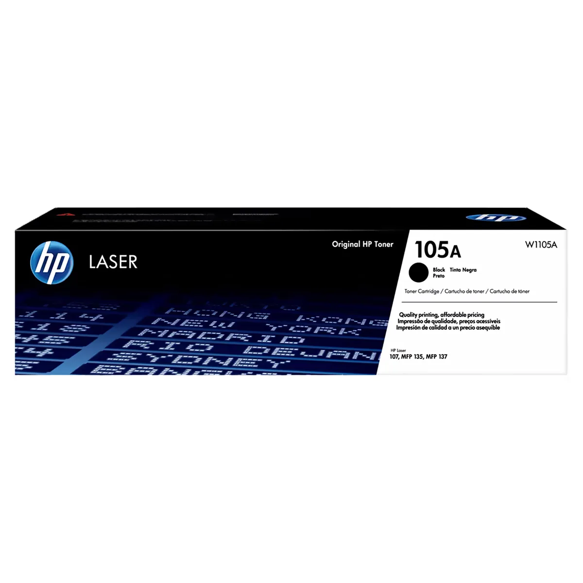 HP - Toner HP 105a para impresoras hp laserjet 107a 135w 137fnw w1105a
