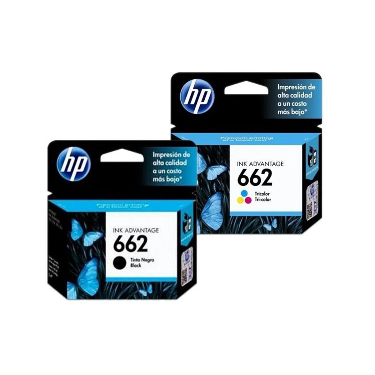 HP - Kit cartuchos hp original 662 negro/color para impresora