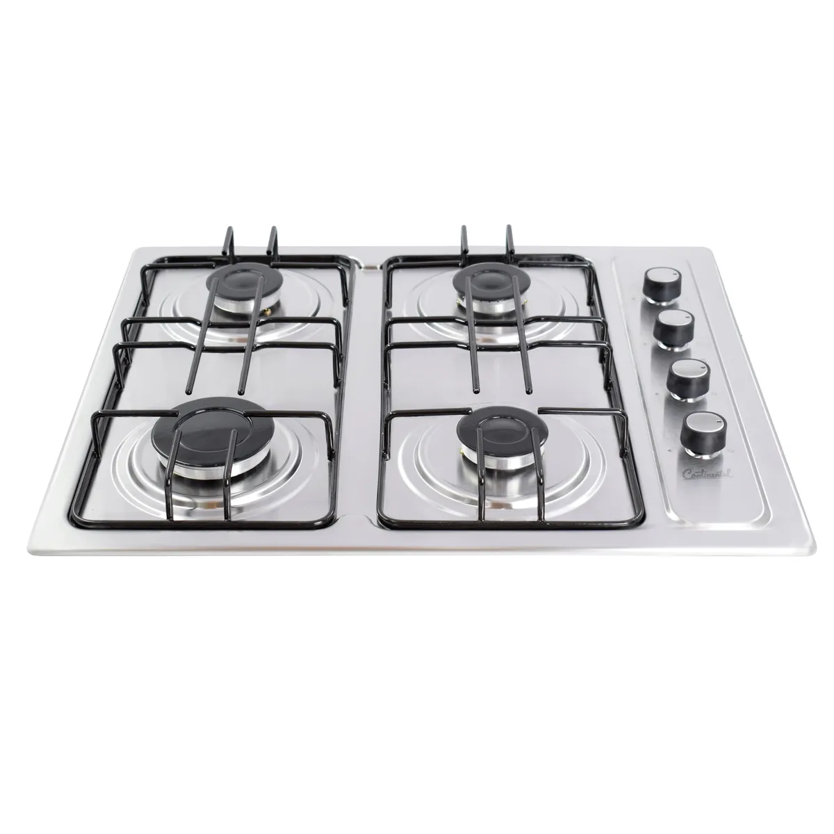 CONTINENTAL - Estufa De Empotrar Acero Inoxidable 61x51 cm Gas Propano - 5678