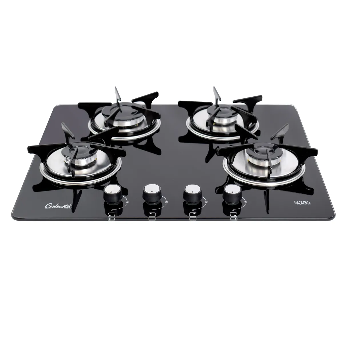 CONTINENTAL - Estufa Empotrar Vidrio Templado 60x51 cm Gas Natural - 5883