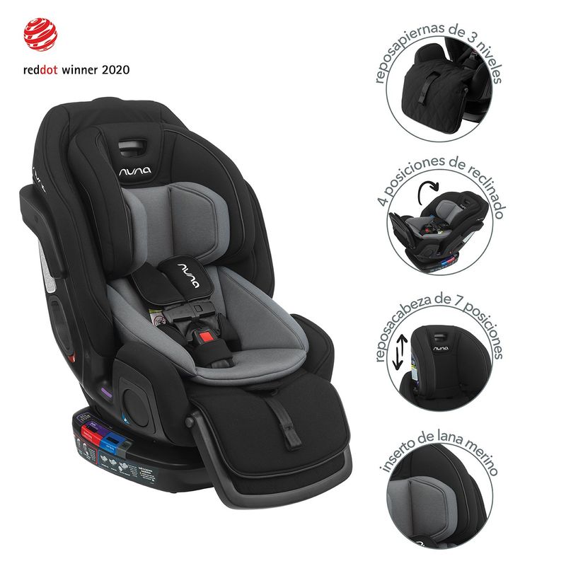 NUNA - Silla Carro Bebe Nuna Exec Caviar