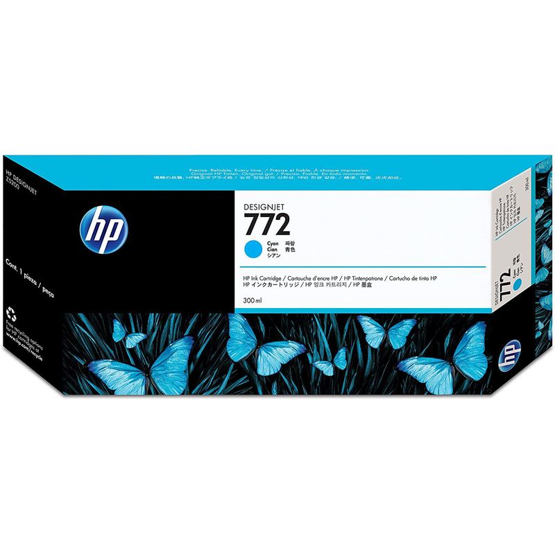HP - CARTUCHO HP CN636A #772 CYAN  .