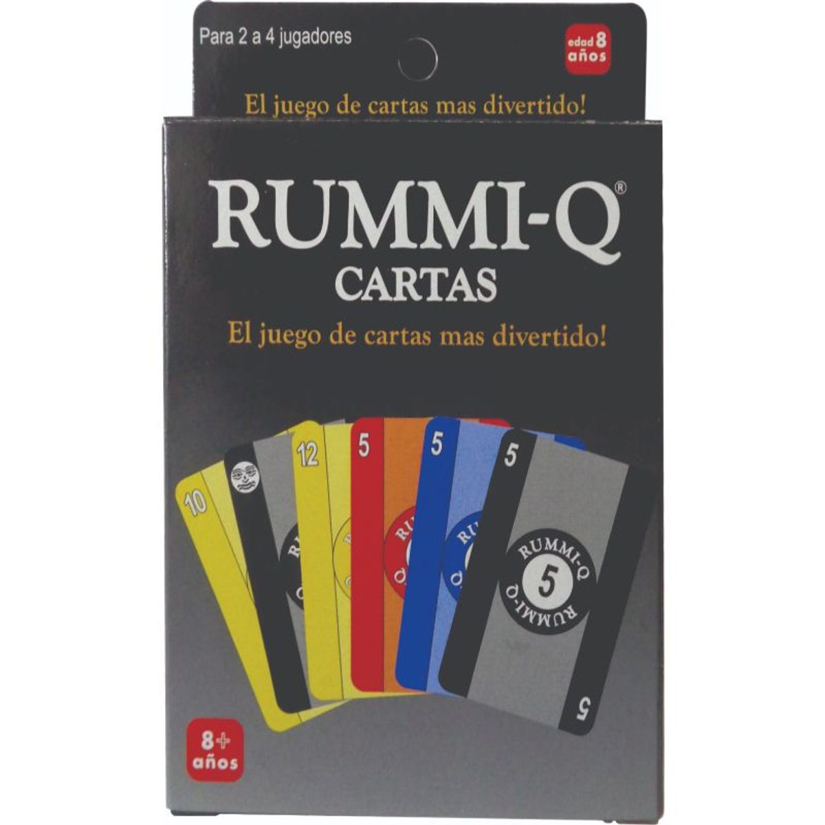 JUGUETELANDIA - Juego de Mesa Rummi-Q Cartas Caja