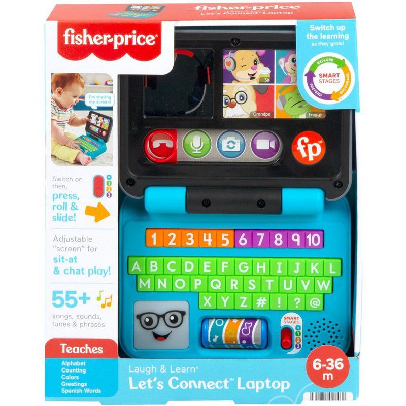 FISHER PRICE - Fisher Price Ríe Y Aprende Mi Primer Laptop De Aprendizaje