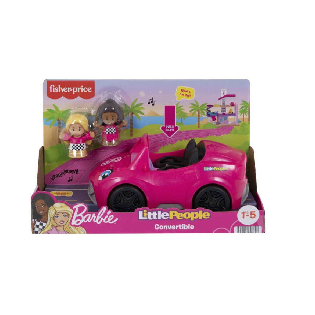 FISHER PRICE - Fisher Price Little People Mi Primer Convertible Barbie