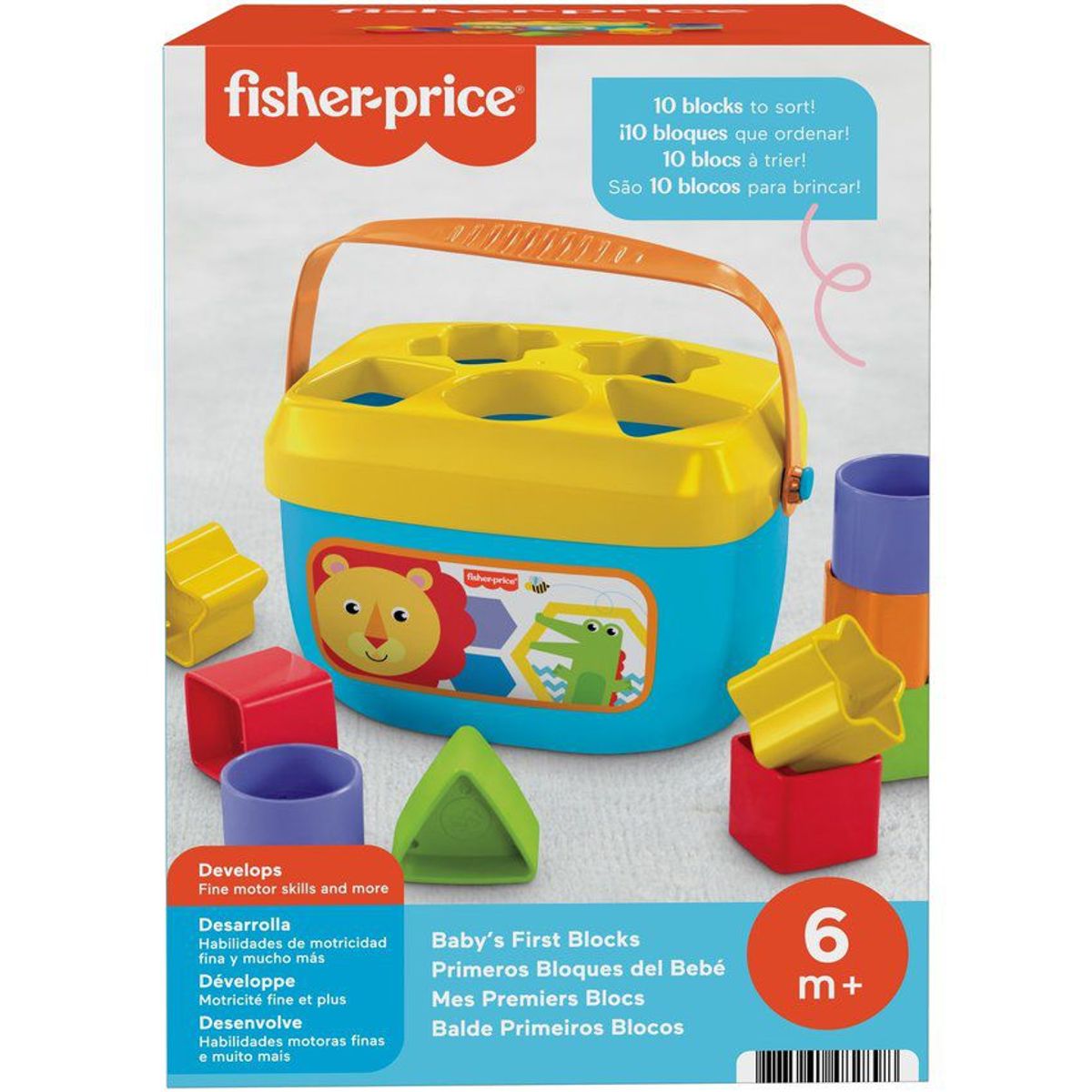 FISHER PRICE - Fisher Price Primeros Bloques Del Bebé