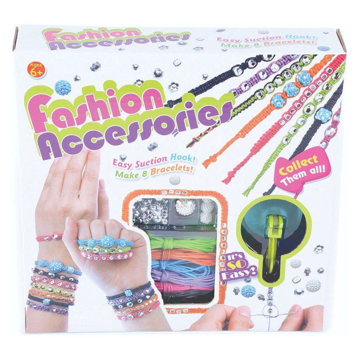 JUGUETELANDIA - SET PULSERAS FASHION ACCESSORIES CAJA