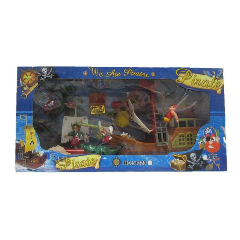 JUGUETELANDIA - Set Pirata Ship Caja para Niños