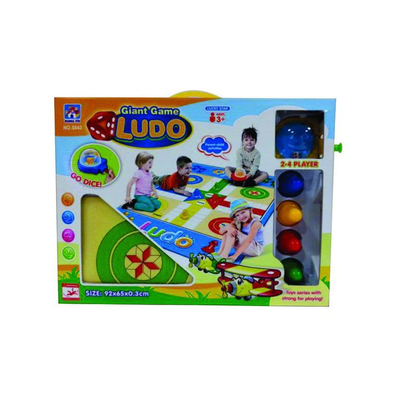 JUGUETELANDIA - Ludo Parques Tapete Gigante Caja