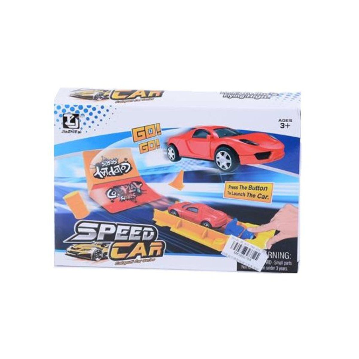 JUGUETELANDIA - SET LANZA CARROS CAJA PARA NIÑOS