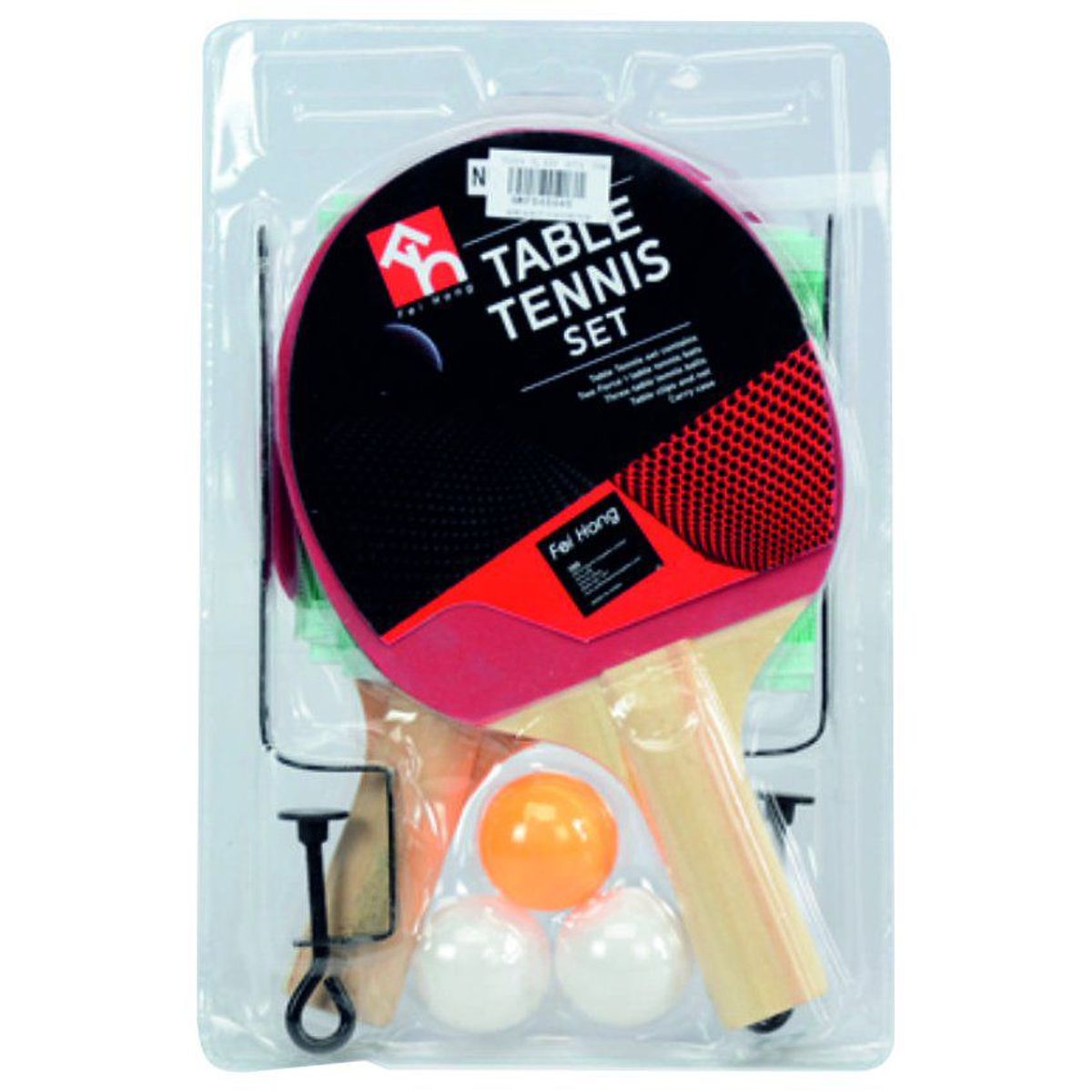 JUGUETELANDIA - Raquetas Pin Pong Con Red Blister