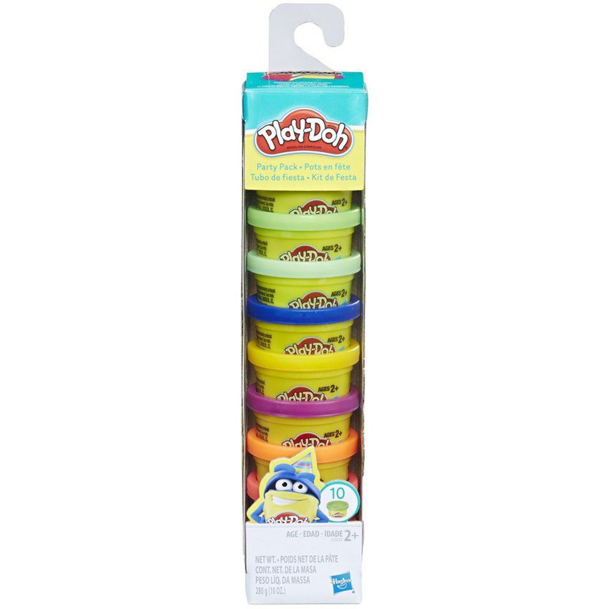 PLAY DOH - Play Doh Mini Empaque Fiesta en Tubo x 10 Plastilina
