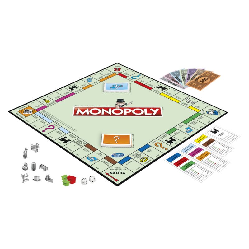 HASBRO - Juego de Mesa Monopoly Clasico de Hasbro