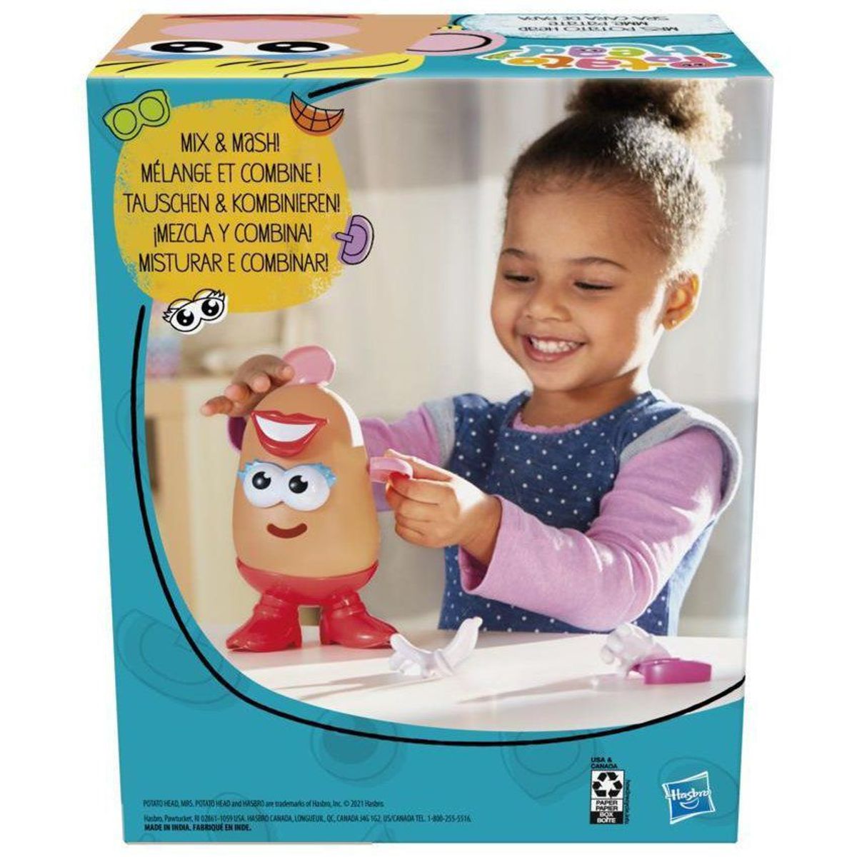 HASBRO - JUGUETE SEÑORA CARA DE PAPA CLÁSICO HASBRO