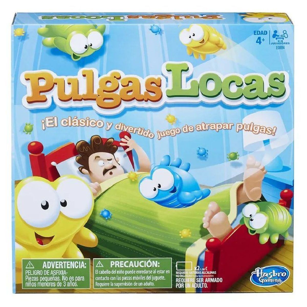 HASBRO - Juego de Mesa Pulgas Locas Hasbro